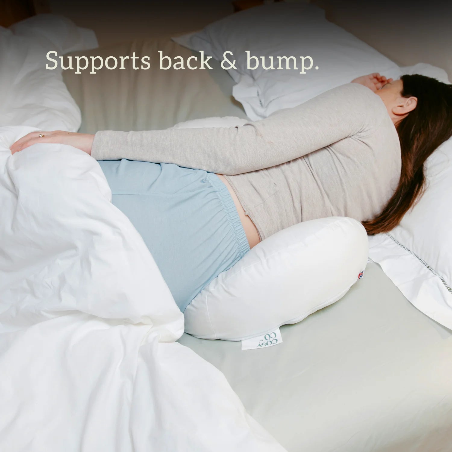 CosyCo Maternity Pillow - Organic Wool