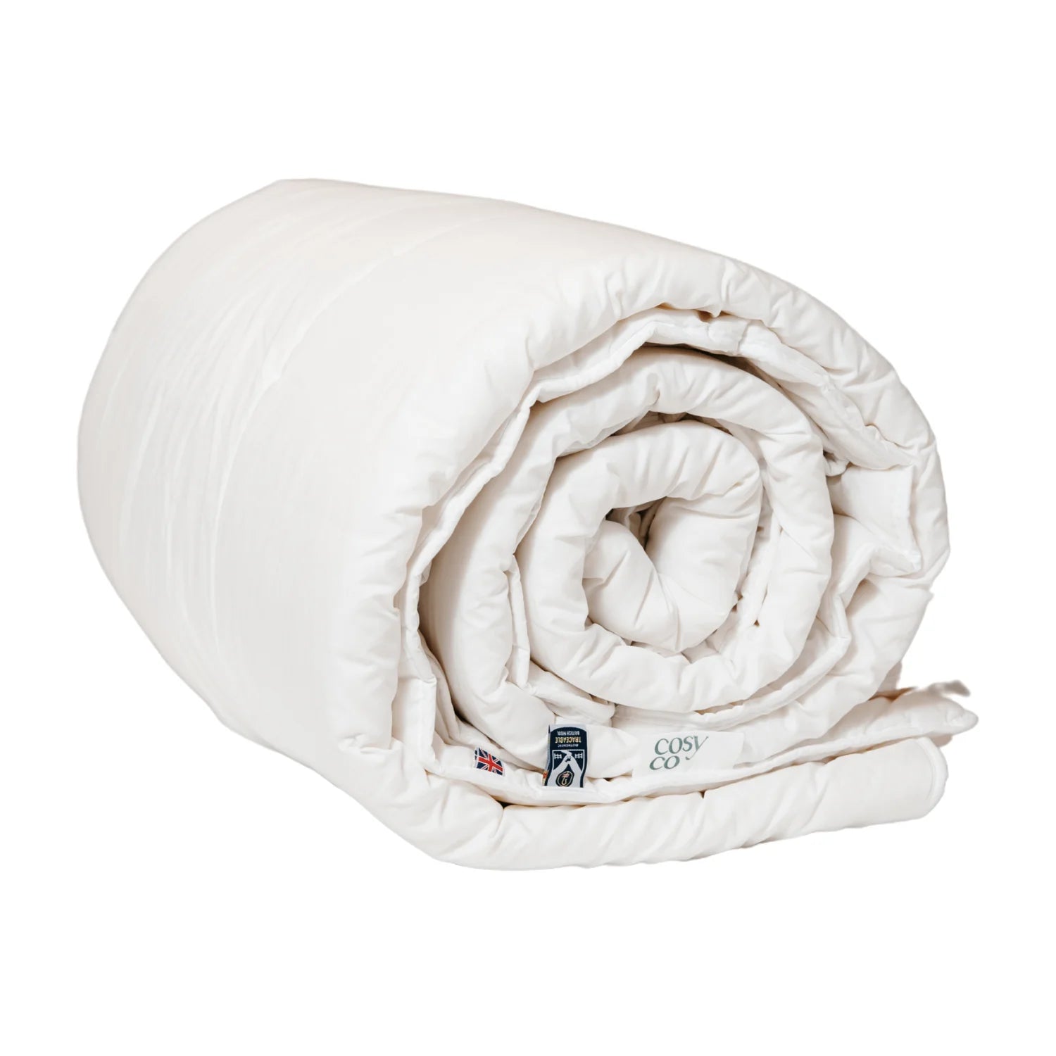 Natural Wool Duvet - Made in UK - British Wool 100% cotton natural local ethical duvet healthiest hypoallergenic anti dust mite temperature regulating