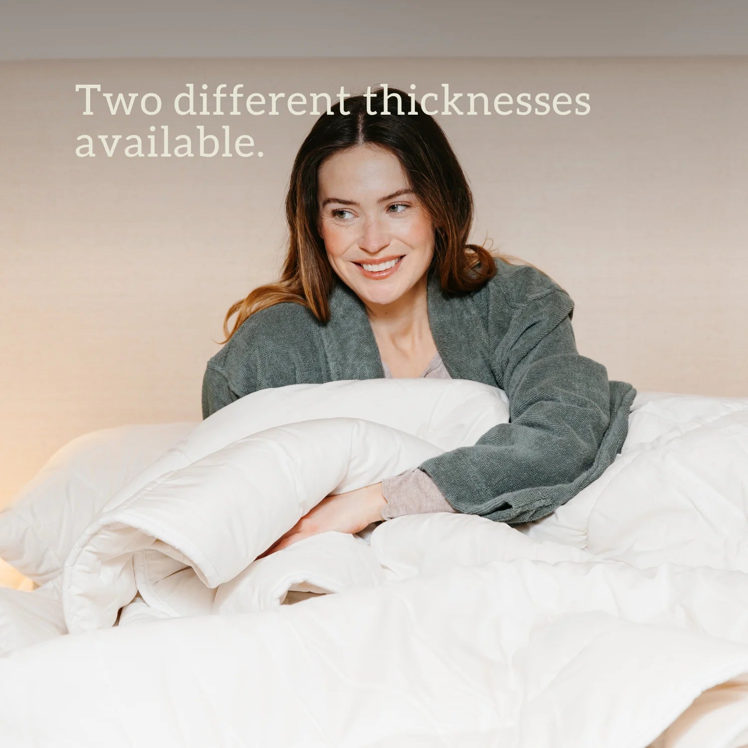 Natural Wool Duvet - Made in UK - British Wool 100% cotton natural local ethical duvet healthiest hypoallergenic anti dust mite temperature regulating