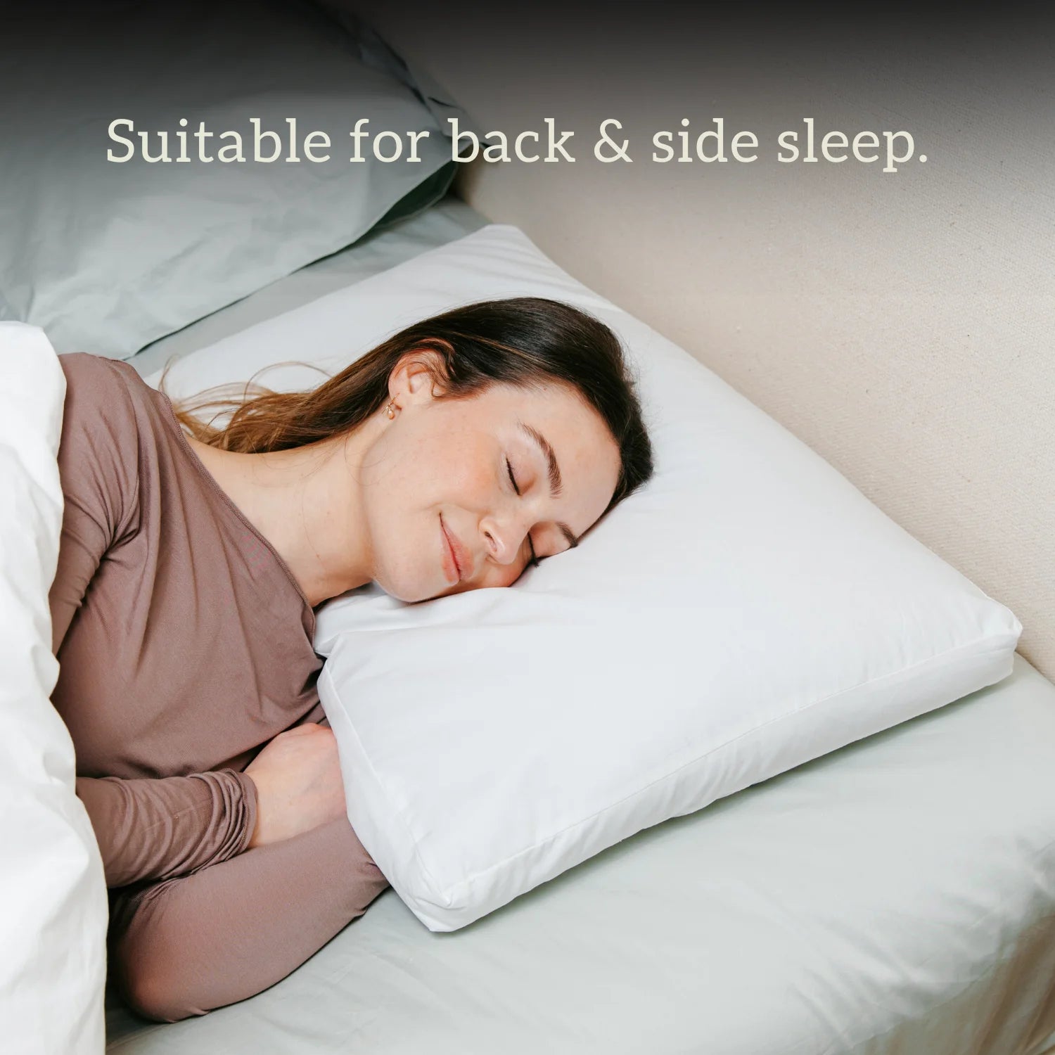 Organic Buckwheat Pillow 2 white covers 100% cotton made in the UK